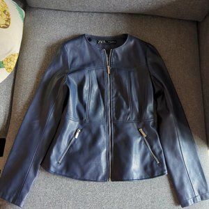 Vegan leather jacket
